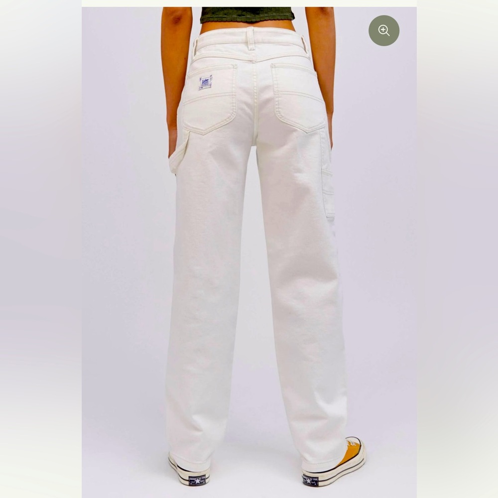 NWT | Daydreamer white cargo jeans